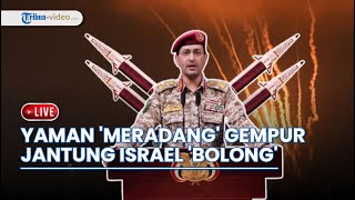 Houthi Yaman Meradang, Rentetan Rudal Hipersonik 'Palestina 2' Gempur Jantung Kota Israel 'Bolong'