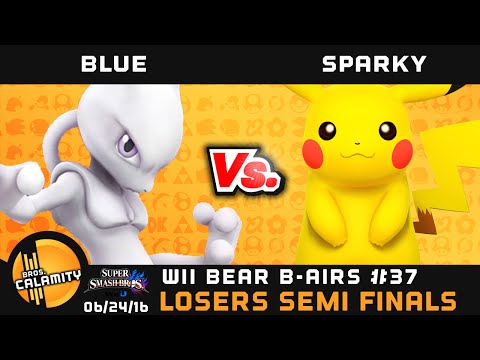 WBB #37 | LoF Blue (Mewtwo) vs Sparky (Pikachu) - Losers Semi Finals - Smash Wii U