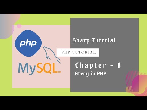 Array In Php Indexed Array Associative Array And Multidimensional Array Chapter 8