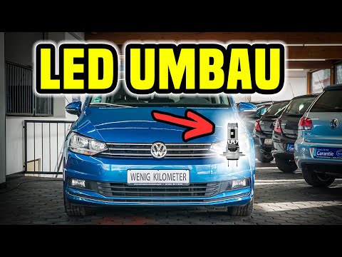 OSRAM Night Breaker H7 LED Speed ​​| VW Touran conversion to LED |