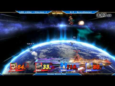 DS4 - Smash 4 Doubles WF - J.Miller & KillaJawz Vs. G~P & SevereCalamari