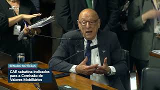 CAE: indicação de Otto Lobo para CVM gera polêmica entre senadores