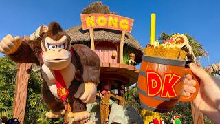 Visiting Donkey Kong Country at Super Nintendo World  🍌🌴🍌&nbsp; Universal Studios Japan