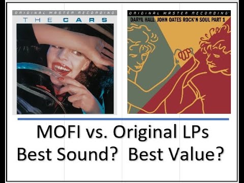 Episode 39: MOFI Vinyl Comparing Cars S/T and Hall & Oates Rock 'n Soul Part 1 to Original Pressings