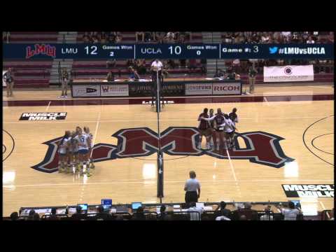 VB| LMU Sweeps UCLA
