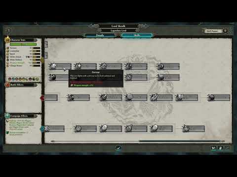 Total War: Warhammer 2 - Skrolk Legendary Lord Skills
