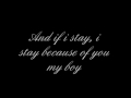 Elvis Presley - My Boy(Lyrics)