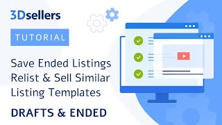 How to Save Ended Listings & Create Listing Templates