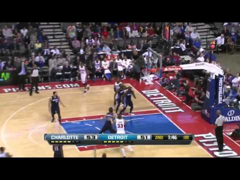 Bobcats vs Pistons Highlights April 12, 2013