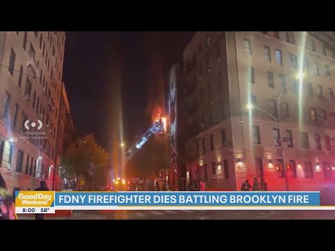 NYC firefighter dies after medical emergency battling Brooklyn fire
