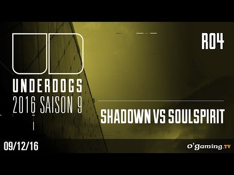 ShaDoWn vs SoulSpirit PvZ - Underdogs 2016 Saison 9 - Playoffs RO4 - Starcraft II