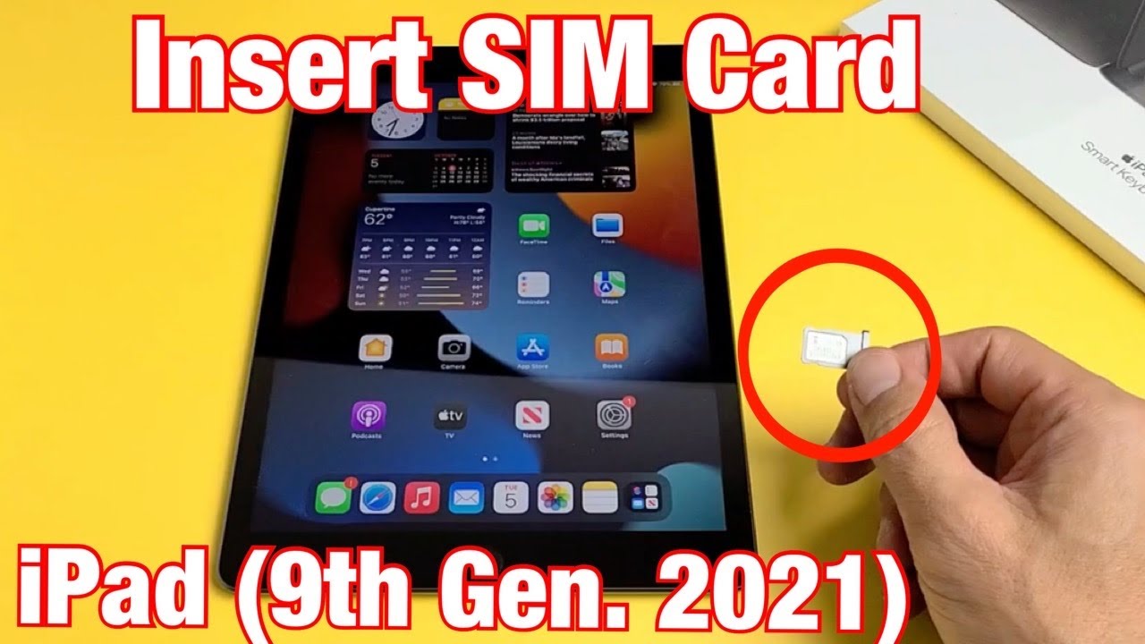 Can you use a mobile SIM in an iPad? Tipseri