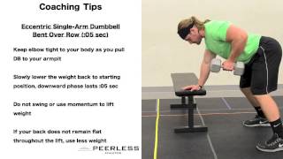 526. Eccentric Single Arm Dumbbell Bent Over Row (:05sec)
