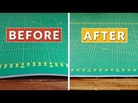 How To Flatten A Warped Cutting Mat: Step-by-Step Tutorial