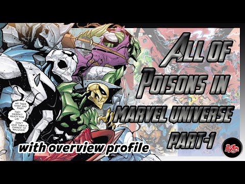 [MARVEL-101] | All of Poisons in marvel universe (Venomverse) (Part-1)