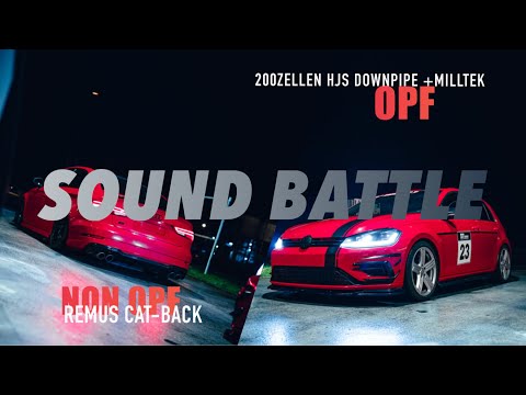 SOUND BATTLE! OPF vs. NON OPF | Audi S3 gegen Golf 7.5R!💥
