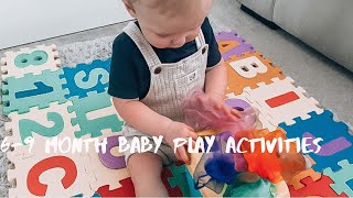 How to entertain a 6 - 9 month baby | Baby playtime activity ideas