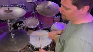Playing the blues together op drums