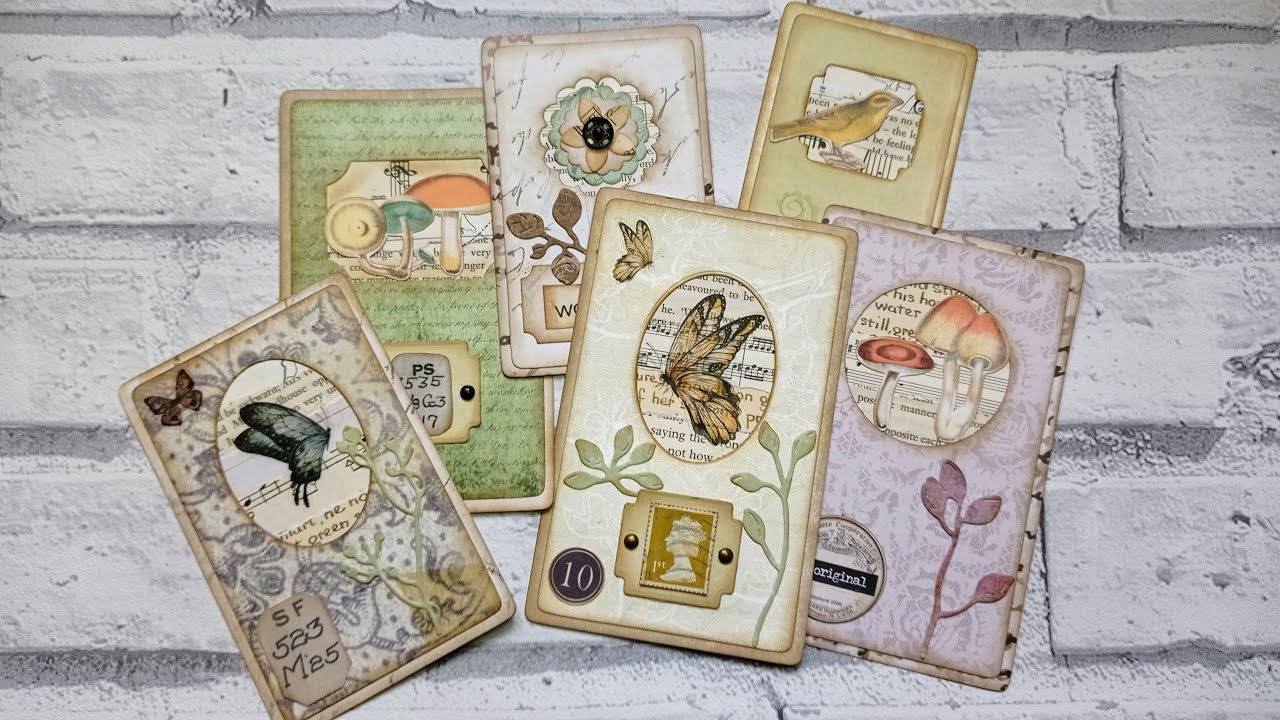 Peek-A-Boo Window Journaling Cards - #msscrapbusters