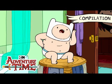 Baby Finn Dancing! | MEGA Compilation | Adventure Time | Cartoon Network