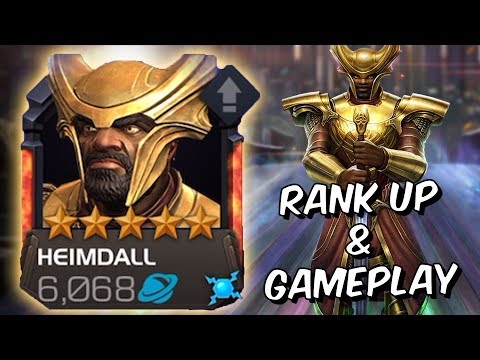 5 Star Heimdall Rank Up & Gameplay - Marvel Contest of Champions