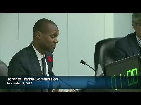 TTC Board - November 3, 2025