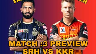 fantasygamechanger dream11 prediction srh vs kkr dream team