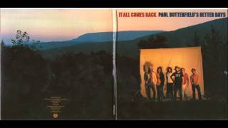 Paul Butterfield's Better Days : Take Your Pleasure Where You Find It