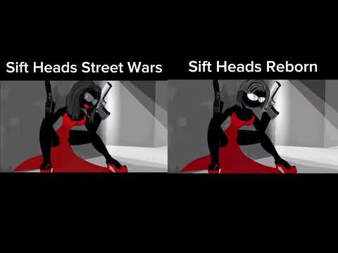 Sift Heads Street Wars and Sift Heads Reborn: Chapter 8 - Cartels - Prologue intro comparison