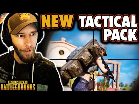 Experimenting with  the New TACTICAL PACK Strats ft. HollywoodBob - chocoTaco PUBG Erangel Gameplay