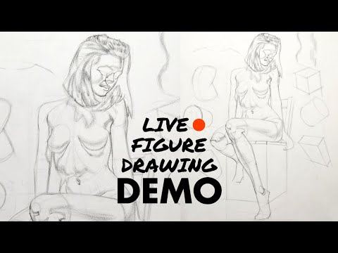Female Figure Drawing Livestream W/ Brian Knox