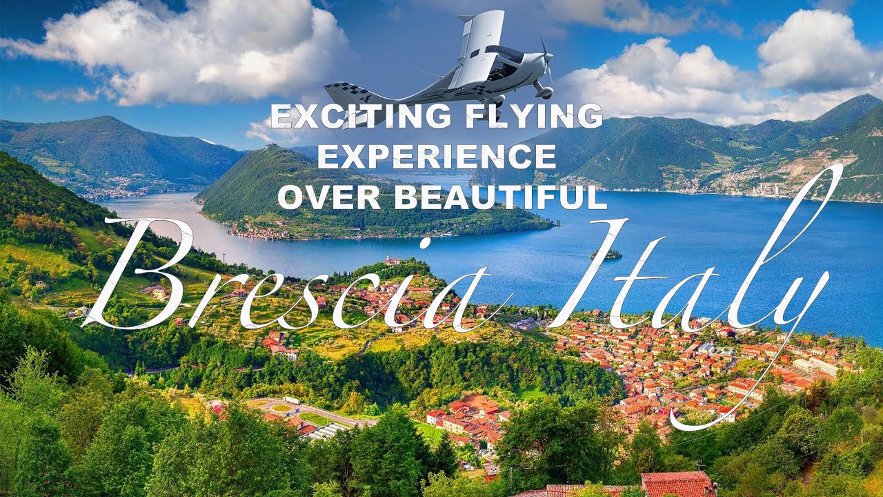 Exciting flying experience over beautiful Brescia Italy #italy #brescia #exciting