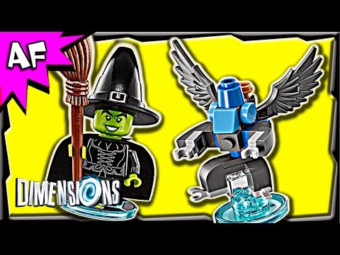 Lego Dimensions WICKED WITCH Fun Pack 3-in-1 Build Review 71221
