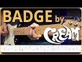 BEAUTIFUL Arpeggios and Solo from BADGE by CREAM / with TABS