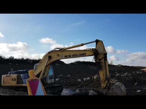 Budowa autostrady A2, odcinek Gręzów - Siedlce Zachód. Żelków -  Kolonia. Dzień 6 listopada 2022r.