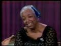 Ethel Waters--Dinah, Taking a Chance on Love, 1972 TV
