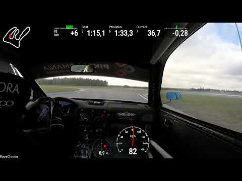 Finał VTEC Cup Poland hot lap pierwsza sesja onboard Adrian Bęben Honda EVORA