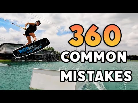 5 common Mistakes 360 off the Kicker - Cable Wakeboarding Trick Tips