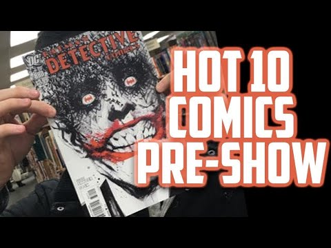 Shipping out comics - It's the Hot 10 Comics Pre-Show