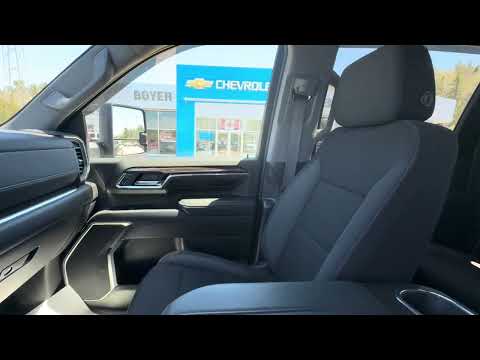 2024 Chevrolet Silverado 3500HD 4WD Crew Cab Standard Box LT in Black for sale at Boyer Chevrolet Buick GMC Bancroft in Bancroft, ON