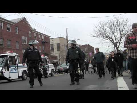 NYPD brings hand-held LRAD to Kimani Gray protest