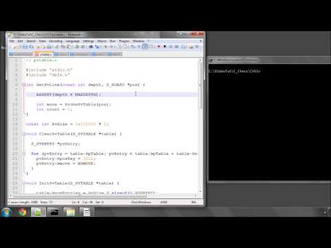 Programming A Chess Engine in C Part 53 - Principal Variation Table #3 Retrieval