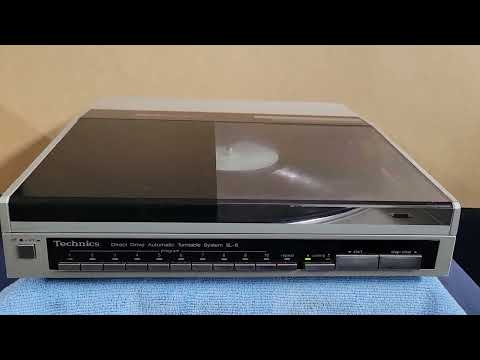 Vintage Technics SL-6 Direct Drive Linear Tracking Turntable !