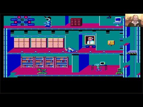 Lukozer Retro Game Review 422 - Impossible Mission 2 - Commodore Amiga