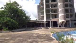 preview picture of video 'Hotel Ponce Intercontinental  - Walking Around the Abandoned Structure'