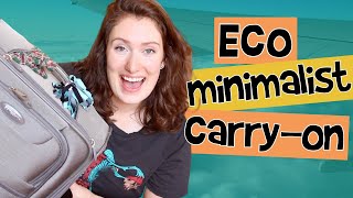 Eco-Friendly Minimalist Pack with Me // 1 Week in a Carry-On