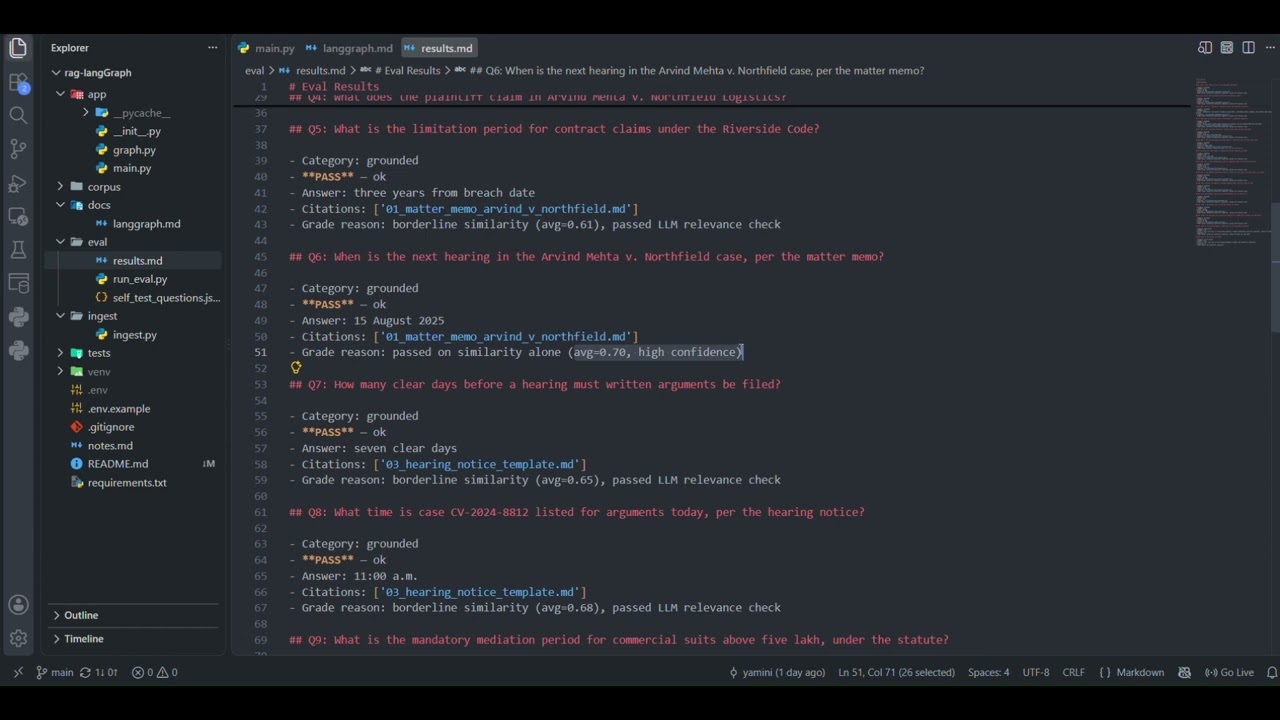 Rag-LangGraph Walkthrough