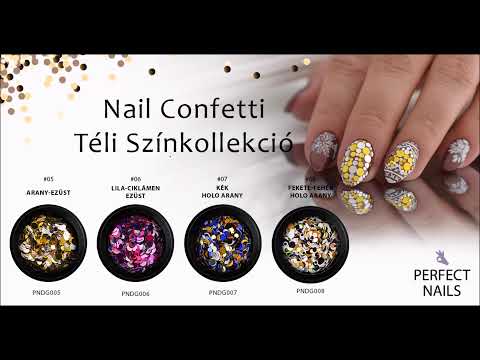 Nail Confetti téli színkollekció | Perfect Nails