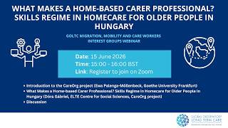 What Makes a Home-based Carer Professional? Skills Regime in Homecare for Older People in Hungary?
