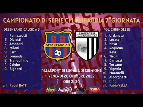Desenzano C5 vs Chignolese - 28/10/2022